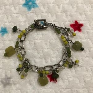 SILPADA .925 Jade Toggle Clasp Bracelet B1248